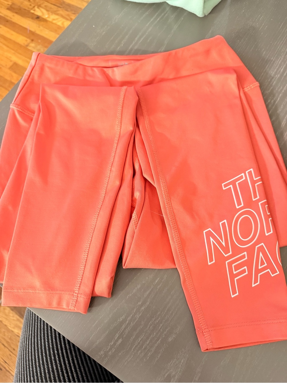 The North Face Women’s Coral-Orange Bike Shorts